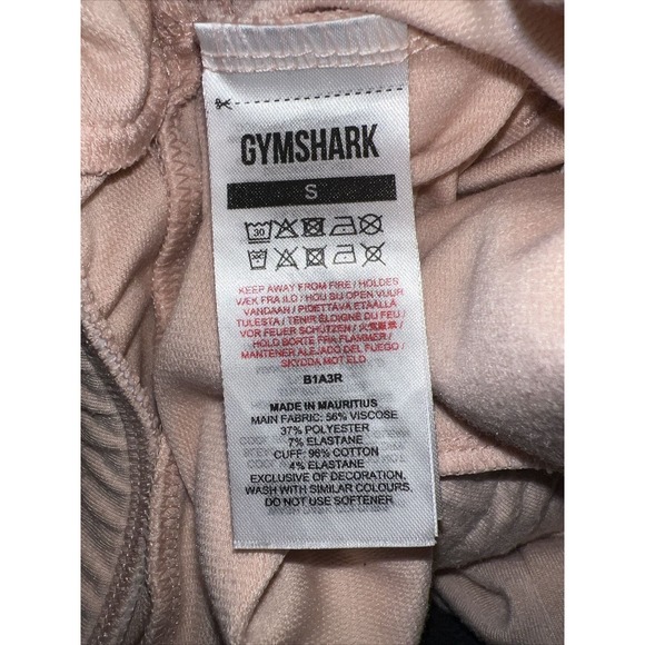 Gymshark Training Jogger Pants Pockets Drawstring Womens Small Active Paige Pink - Picture 3 of 7
